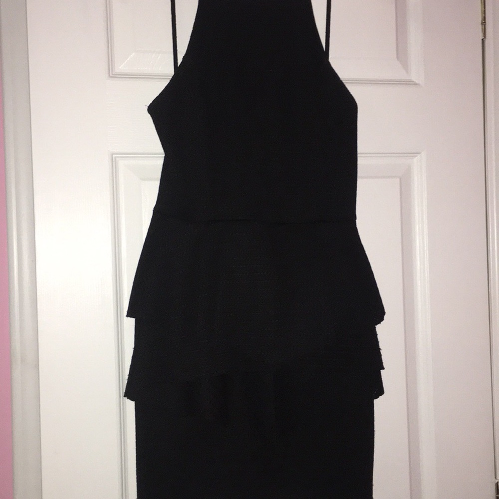 Black cocktail dress